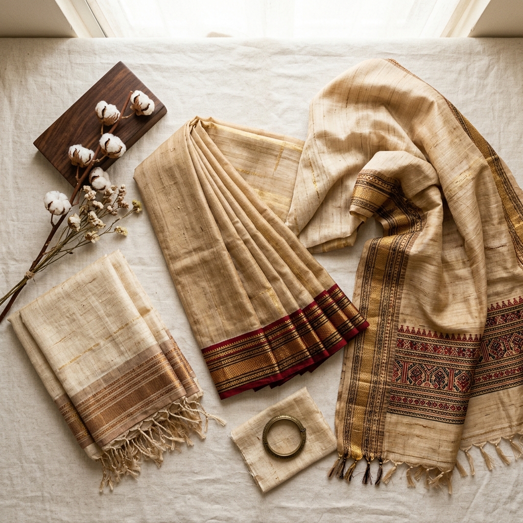 Tussar Silk Extraction